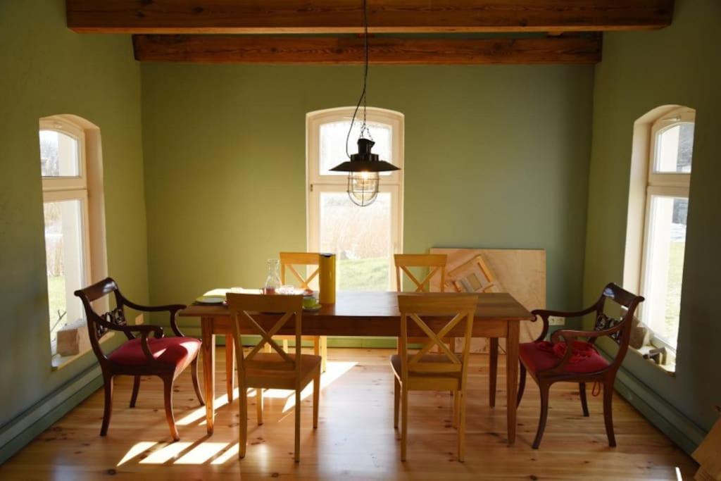 Forsthaus Lelkendorf / Ferienwohnung Exteriör bild